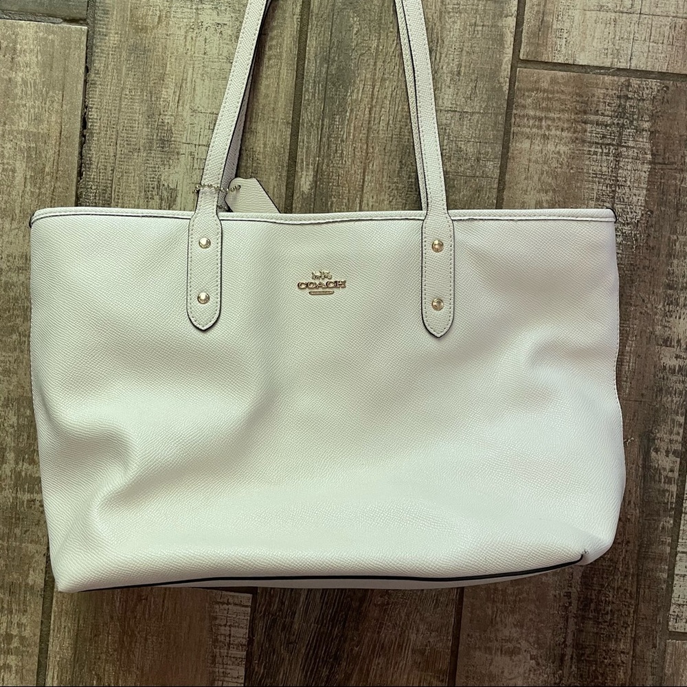 Coach Zip Top Tote